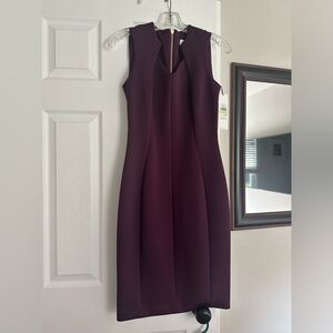 Calvin Klein purple dress